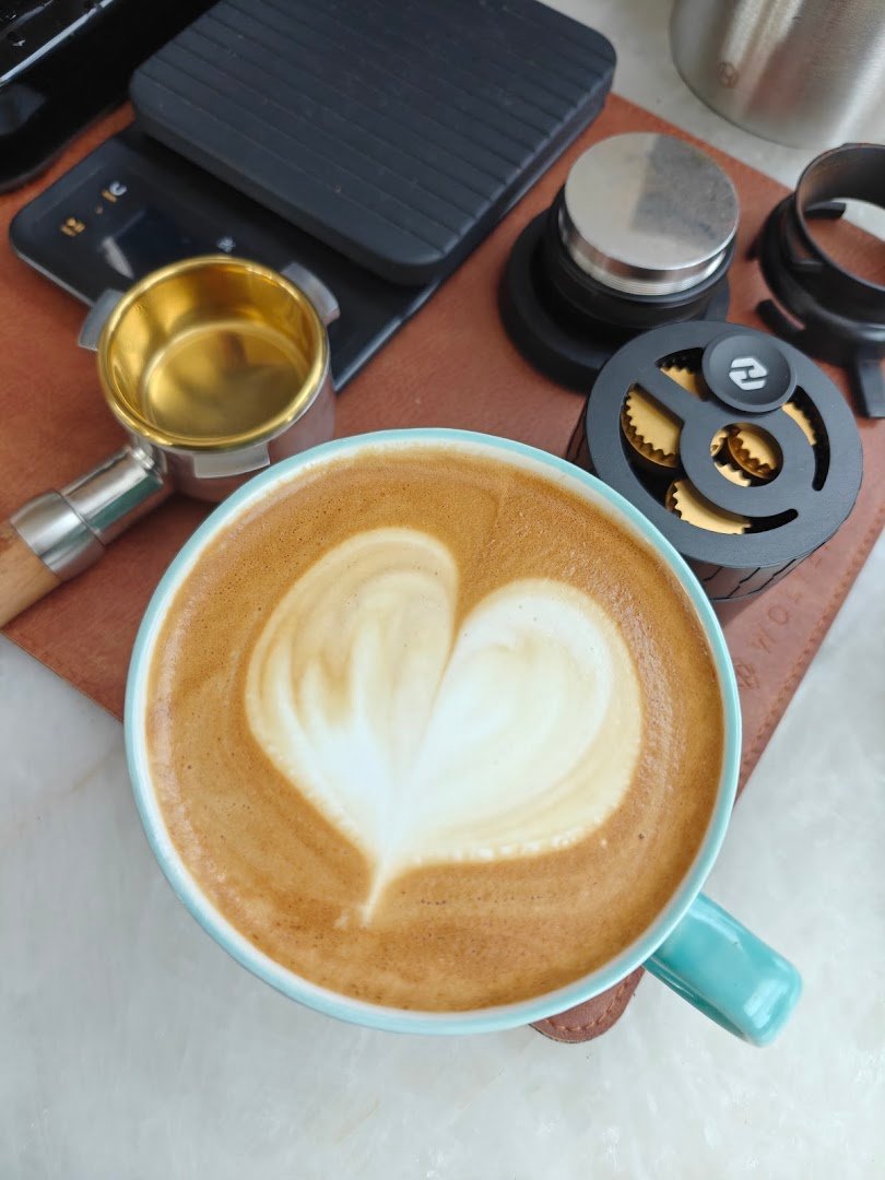 Coffee at Cafe Moto, specialty coffee shop in San Diego