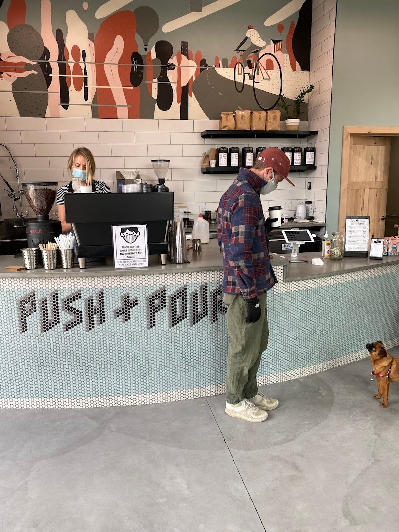 Push & Pour specialty coffee shop in Boise - photo 2