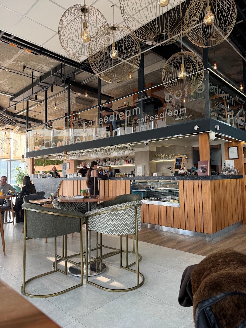 Interior of Coffee Dream, specialty coffee shop in Belgrade