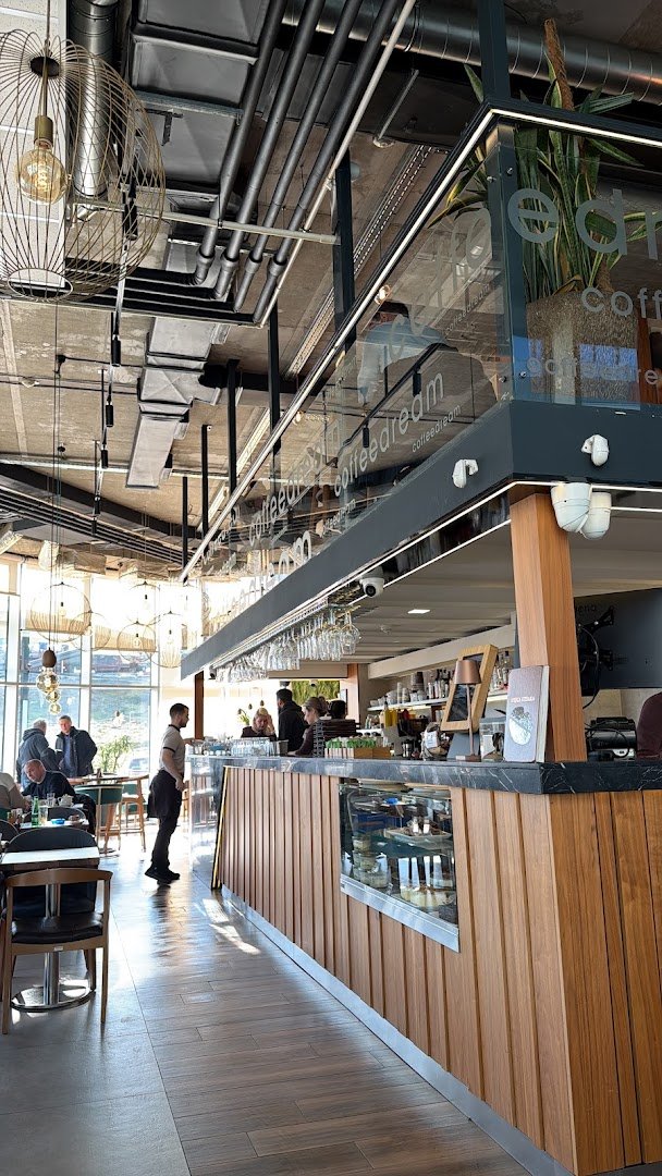 Interior of Coffee Dream, specialty coffee shop in Belgrade