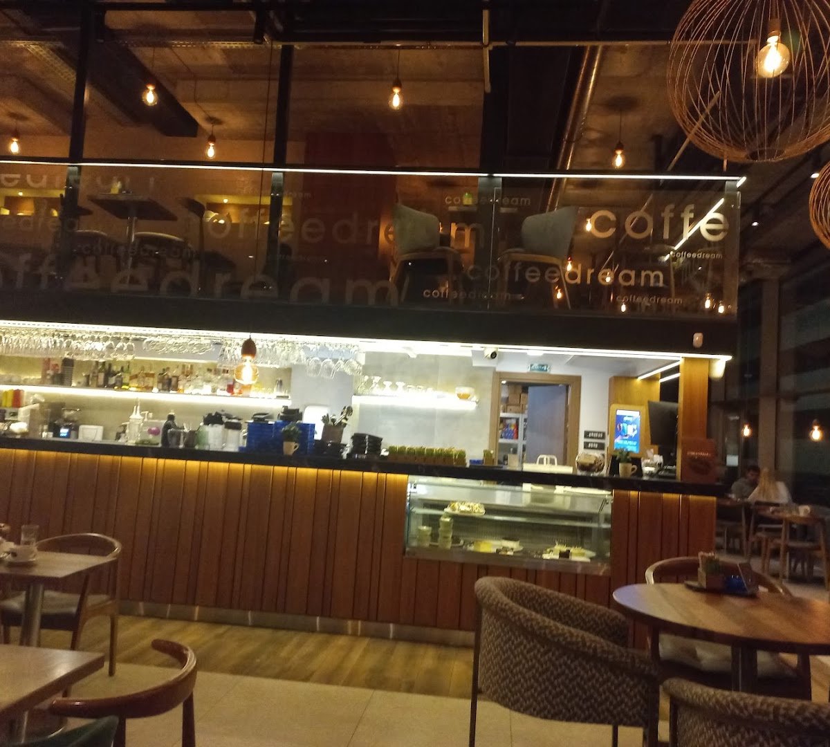 Interior of Coffee Dream, specialty coffee shop in Belgrade