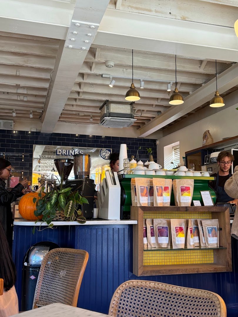 Interior of Remedy House, specialty coffee shop in Buffalo
