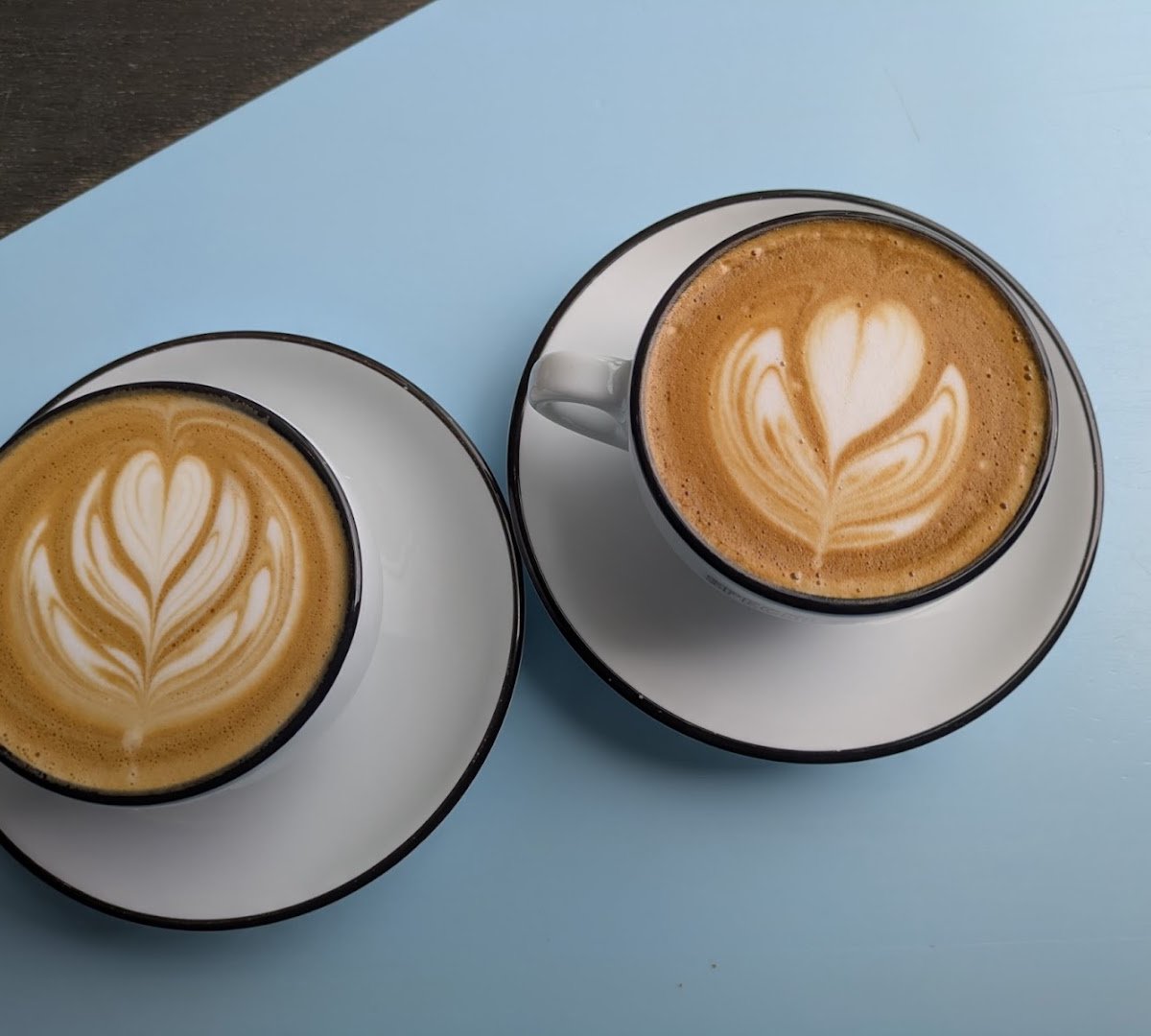 Coffee at Speckled Ax, specialty coffee shop in Portland