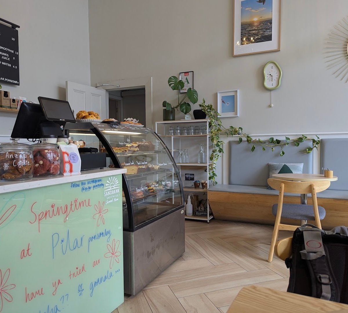 Interior of Pilar Cafe & Eatery, specialty coffee shop in Auckland