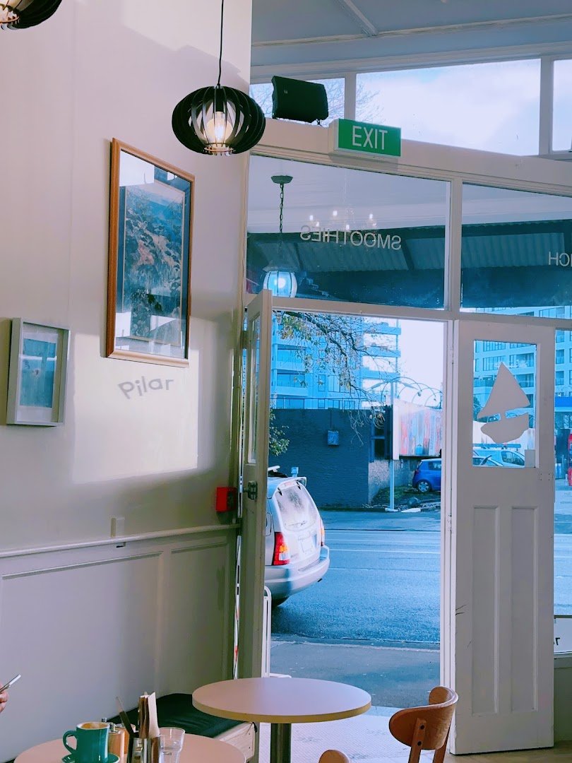 Interior of Pilar Cafe & Eatery, specialty coffee shop in Auckland