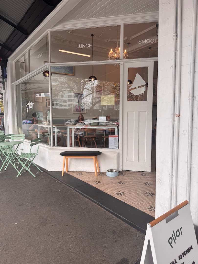 Storefront of Pilar Cafe & Eatery, specialty coffee shop in Auckland