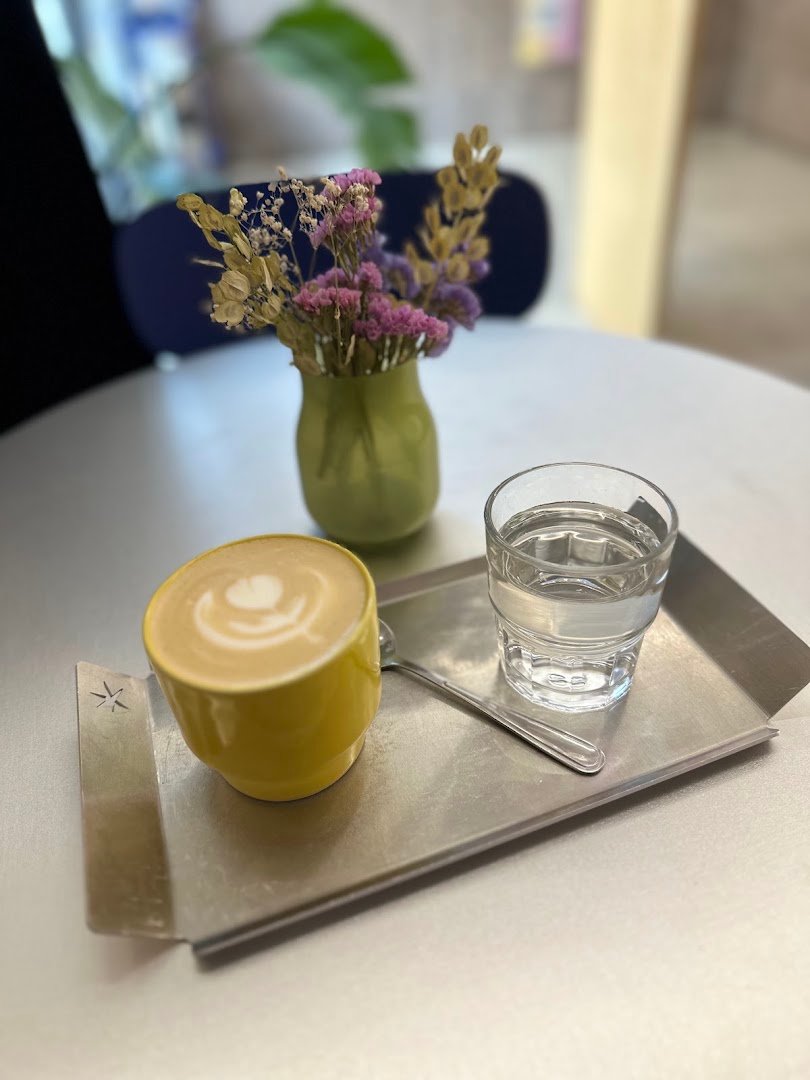 Coffee at Supernova Bakehouse, specialty coffee shop in Prague
