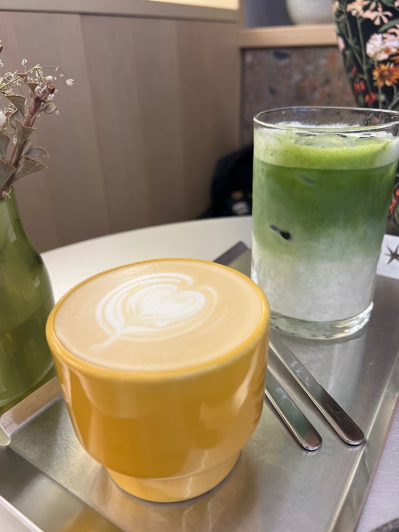 Coffee at Supernova Bakehouse, specialty coffee shop in Prague