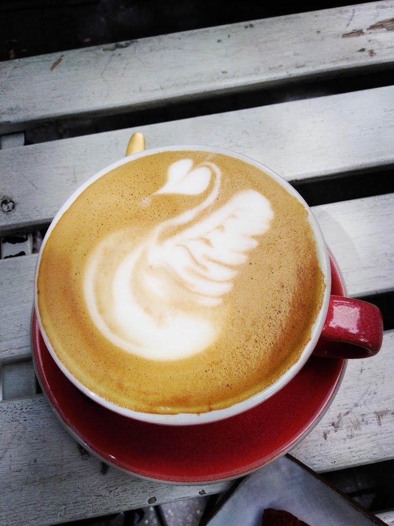 Coffee at Cafe Central Hoża, specialty coffee shop in Warsaw