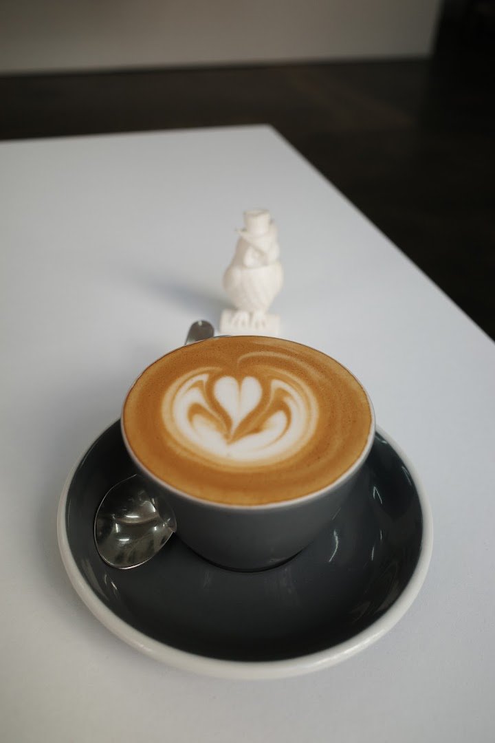 Coffee at Pink Neon Sign, specialty coffee shop in Auckland