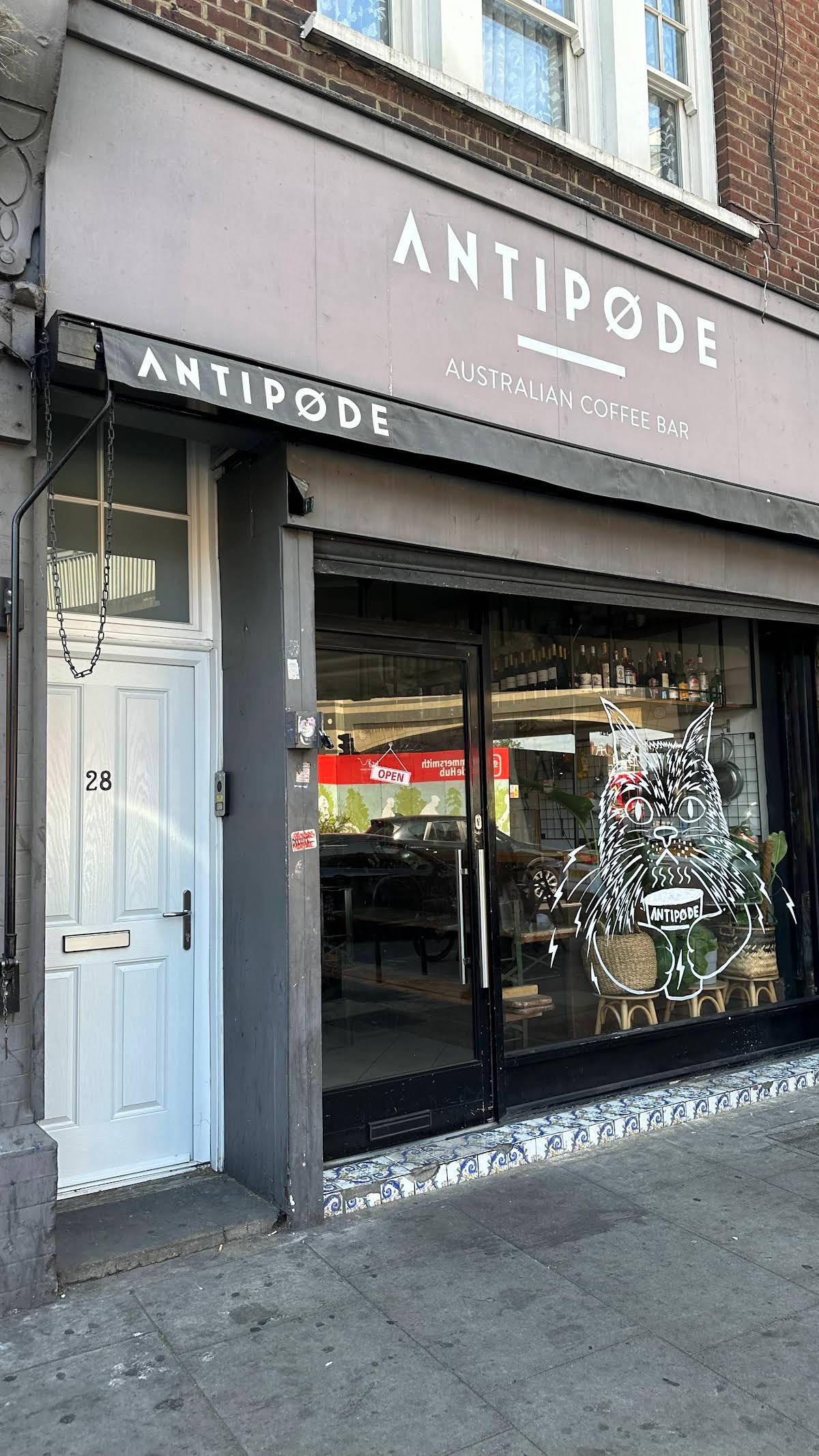 Antipode specialty coffee shop in London - photo 7
