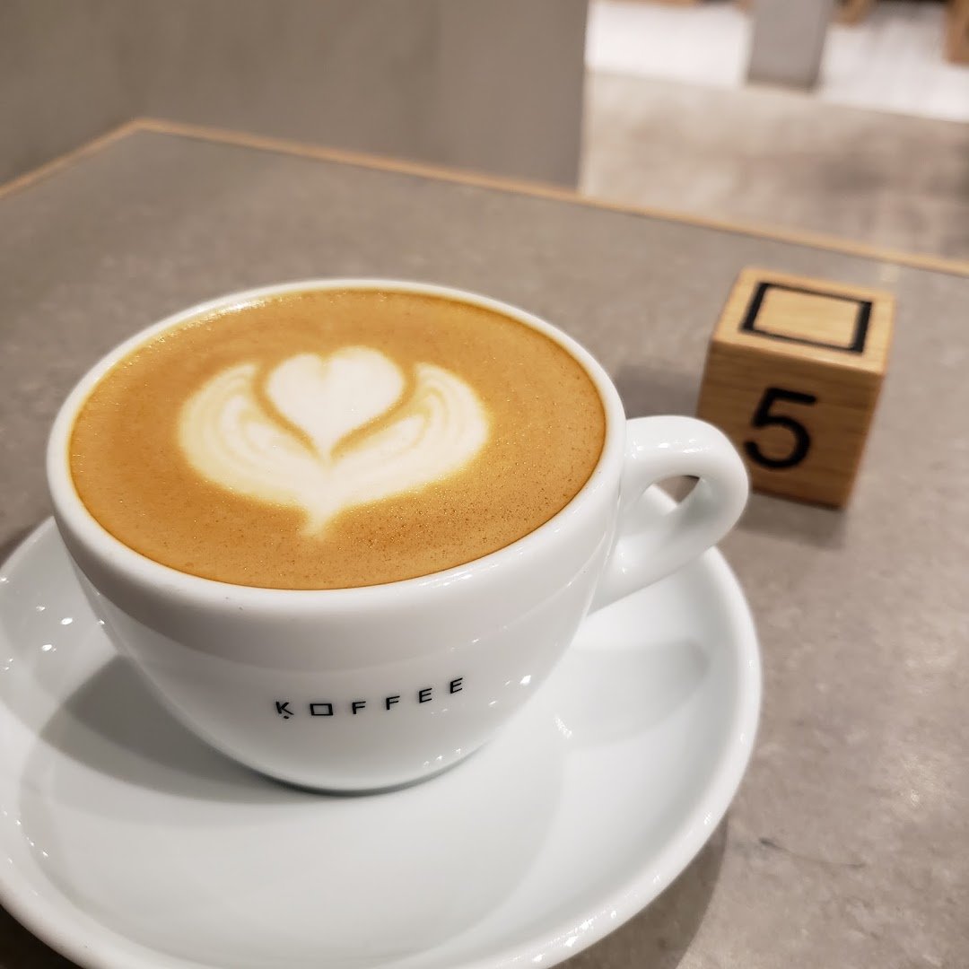 Coffee at Omotesando Koffee, specialty coffee shop in Hong Kong