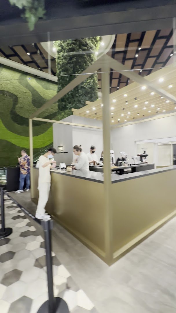 Interior of Omotesando Koffee, specialty coffee shop in Hong Kong