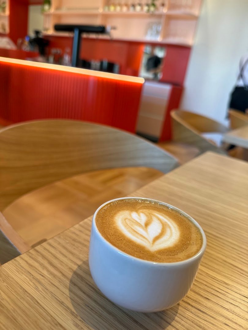 Coffee at Vila 63, specialty coffee shop in Prague