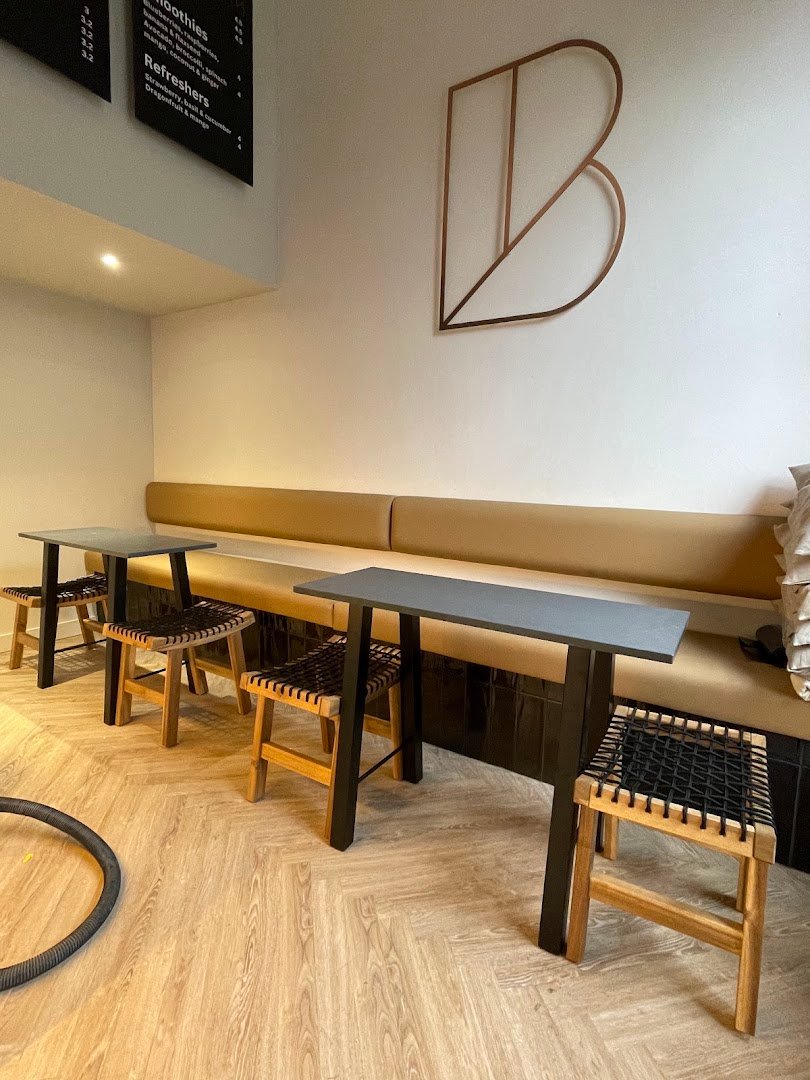 Interior of The Bonnie Barista - North Castle Street, specialty coffee shop in Edinburgh