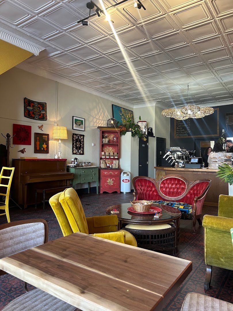 Interior of Eremita Cafe, specialty coffee shop in Philadelphia