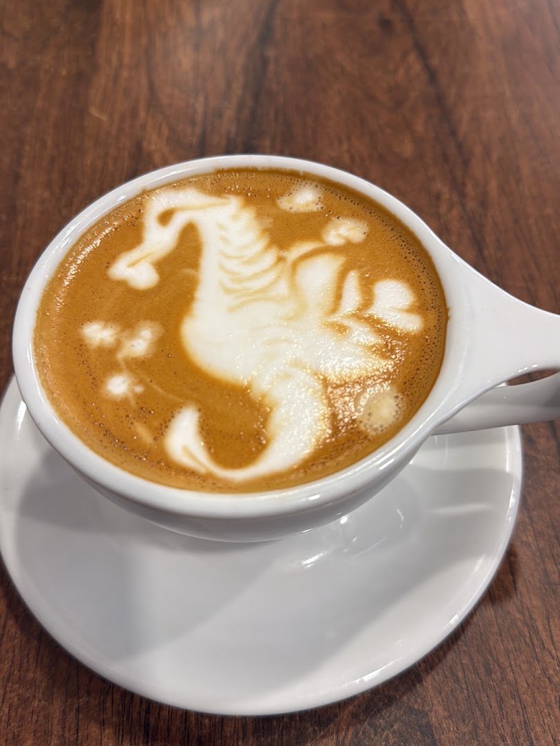 Coffee at Fahrenheit Coffee, specialty coffee shop in Toronto
