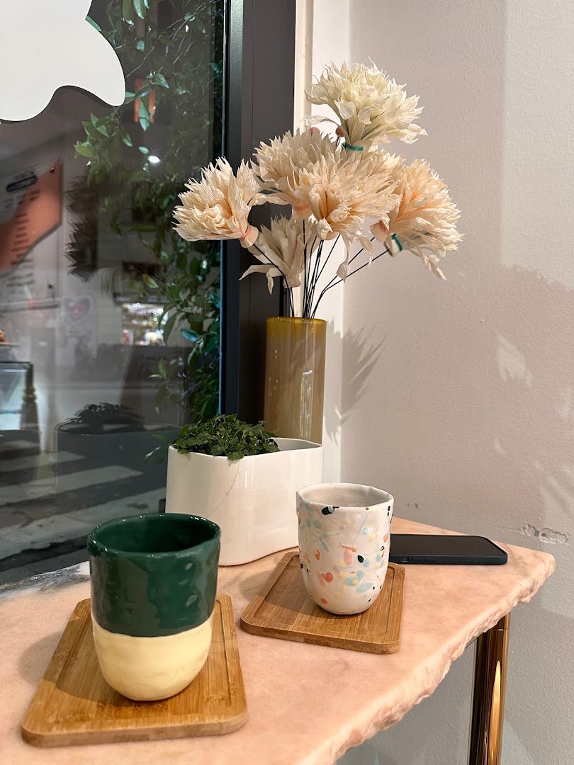 Interior of Mascherpa the original tiramisù boutique + specialty coffee, specialty coffee shop in Milan
