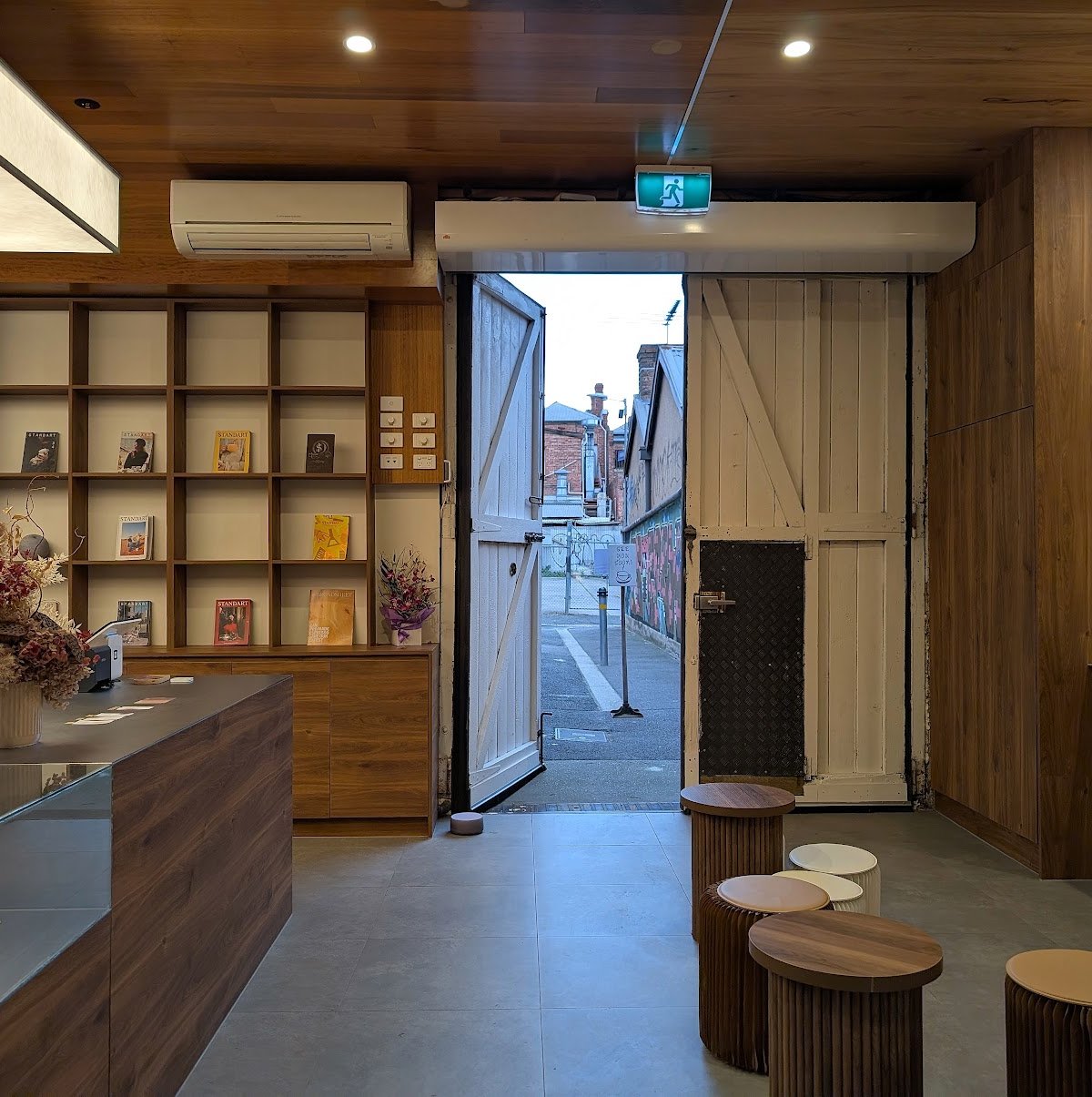 Interior of Atelier Ensō, specialty coffee shop in Melbourne