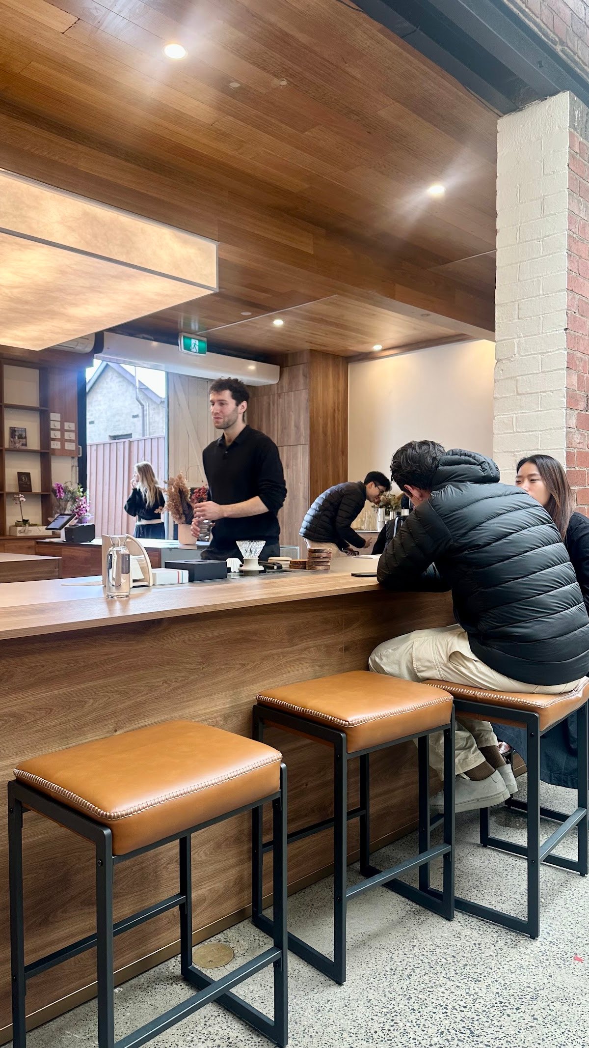 Interior of Atelier Ensō, specialty coffee shop in Melbourne