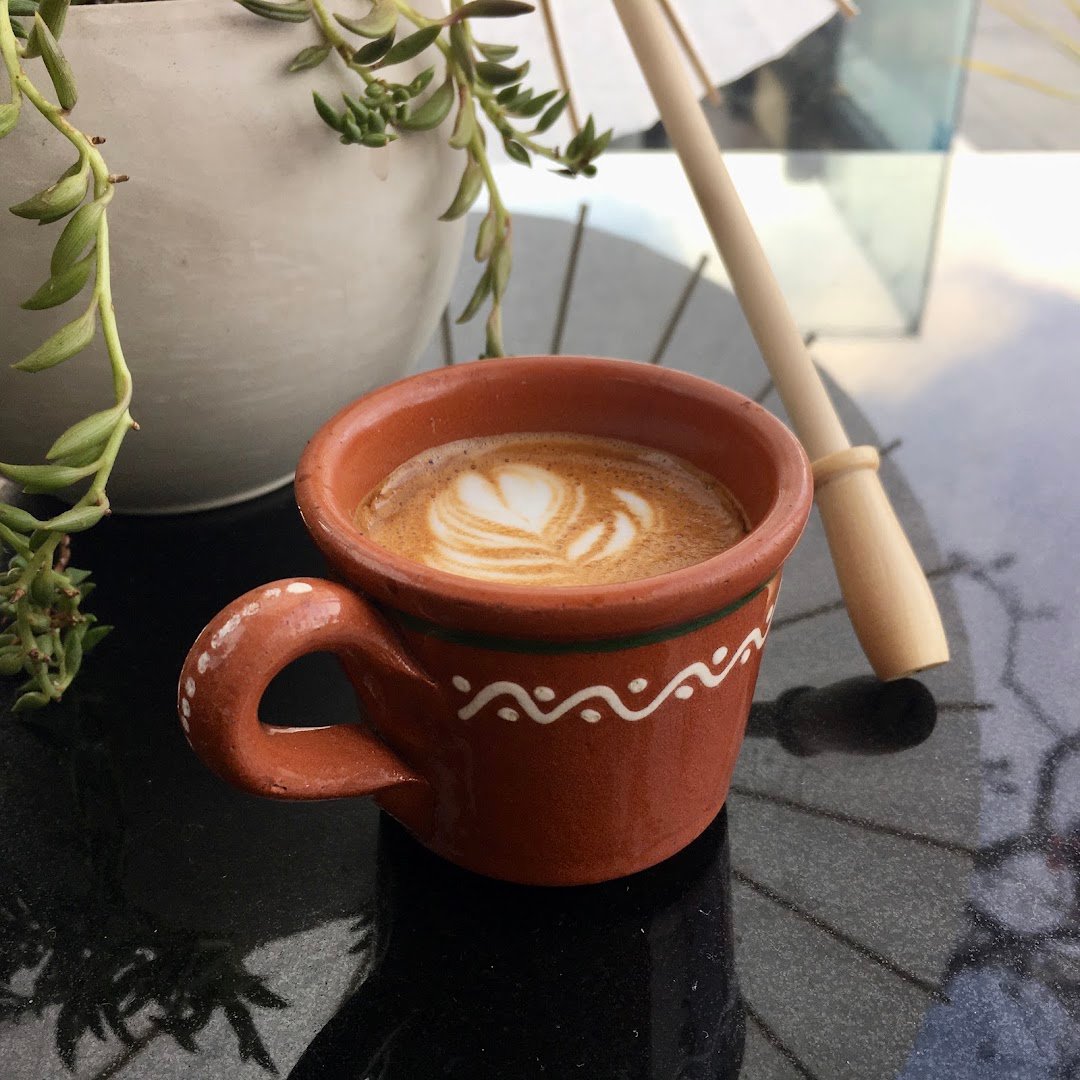 Coffee at Little Joy Coffee Bar, specialty coffee shop in San Diego