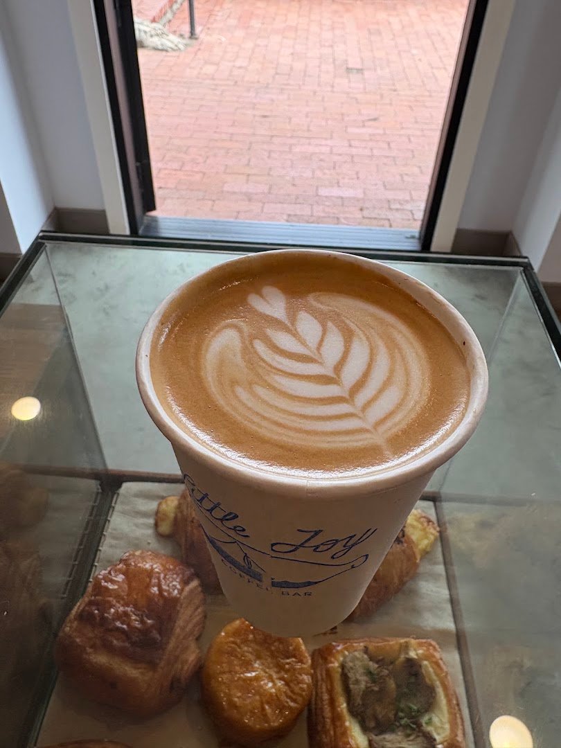 Coffee at Little Joy Coffee Bar, specialty coffee shop in San Diego