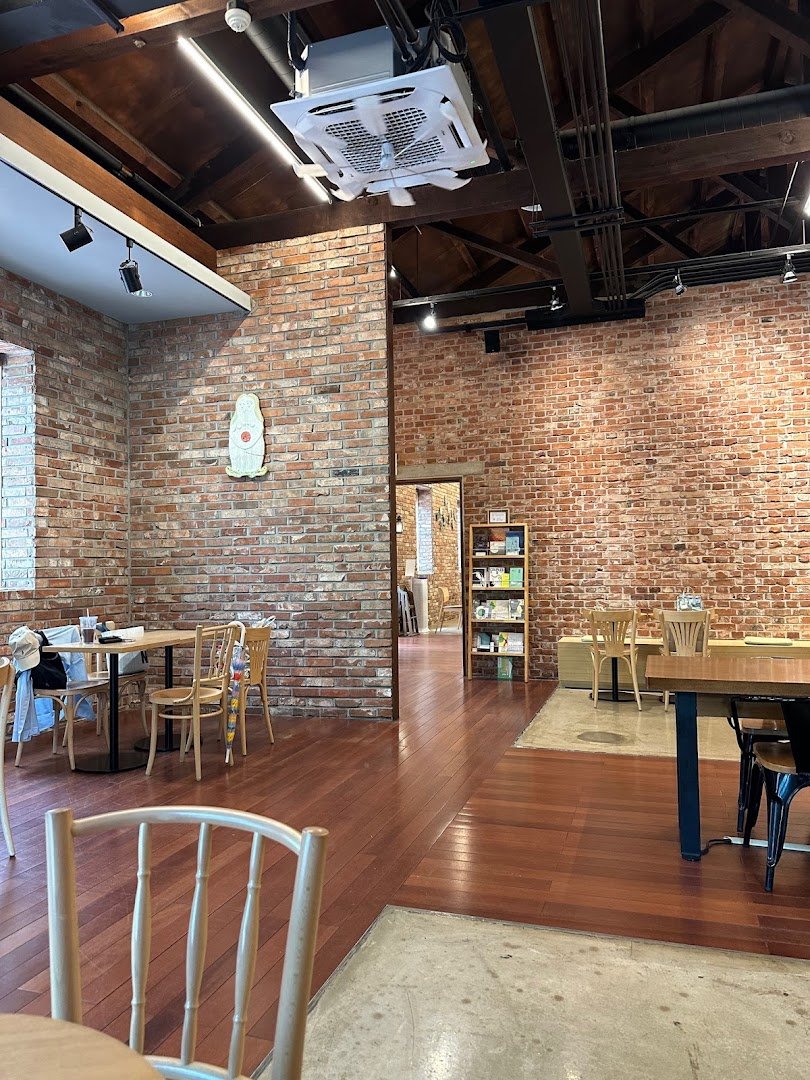 Interior of Coffee Libre, specialty coffee shop in Seoul