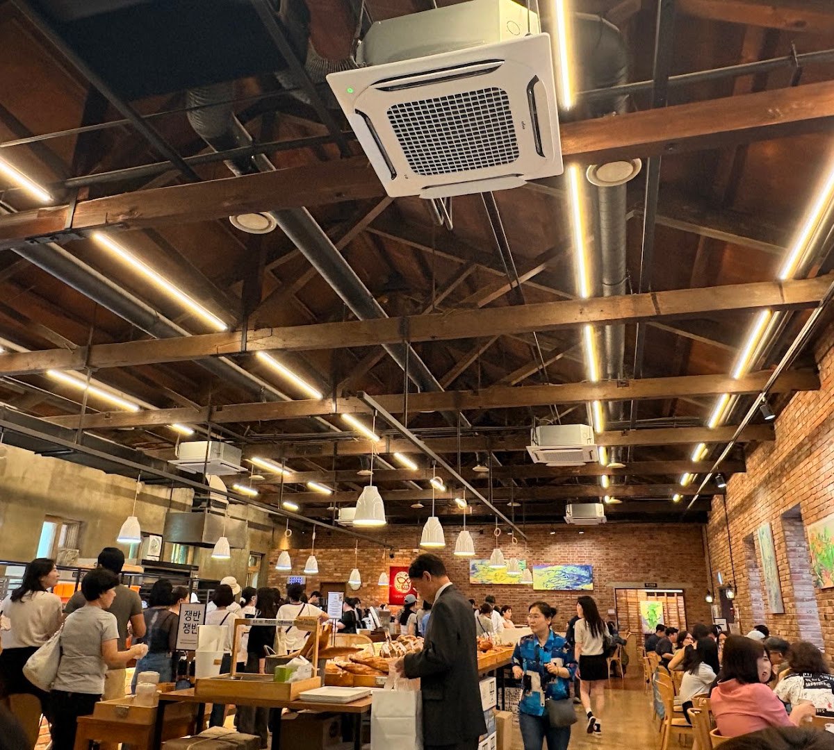 Interior of Coffee Libre, specialty coffee shop in Seoul