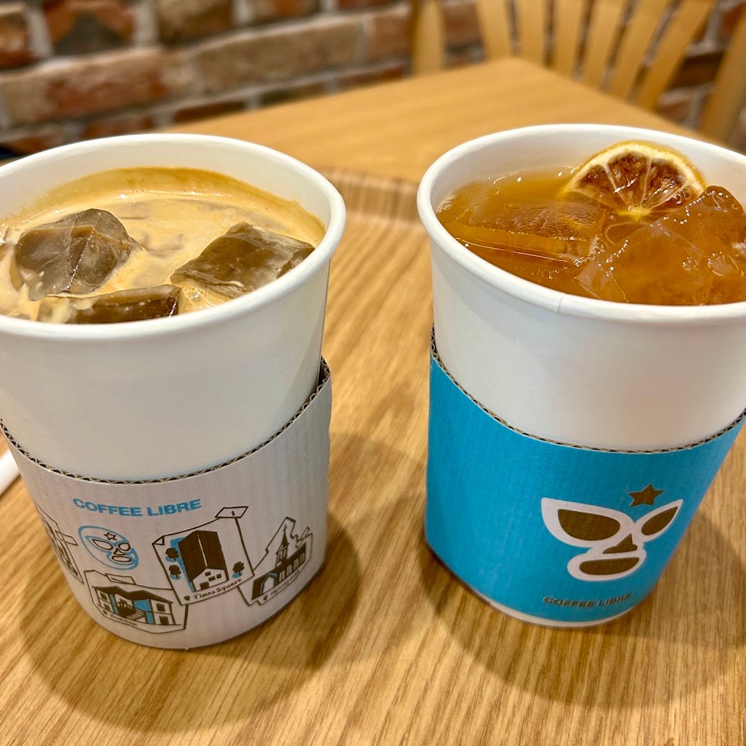 Coffee at Coffee Libre, specialty coffee shop in Seoul