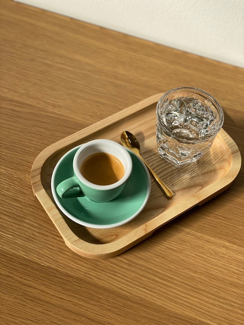 Coffee at Blue Mind Coffee, specialty coffee shop in Indianapolis
