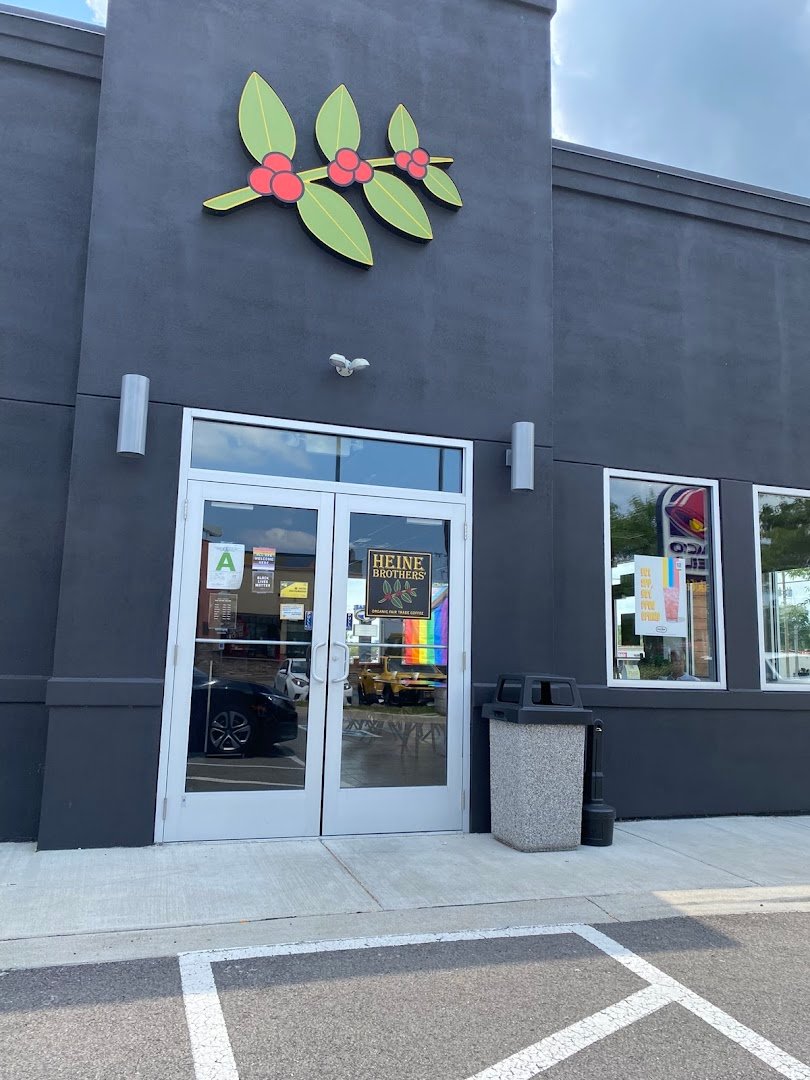 Storefront of Heine Brothers Coffee - Valley Station, specialty coffee shop in Louisville