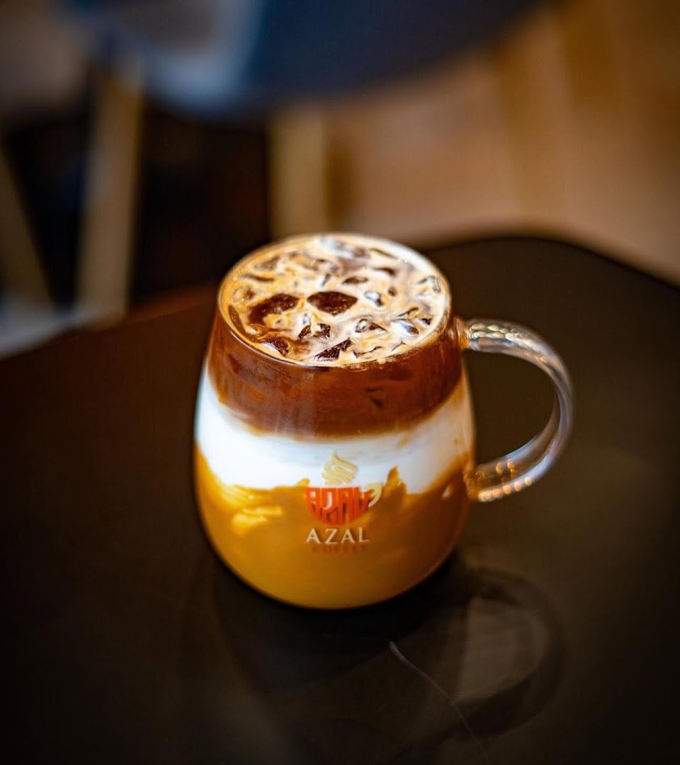 Coffee at Azal Coffee, specialty coffee shop in Milwaukee