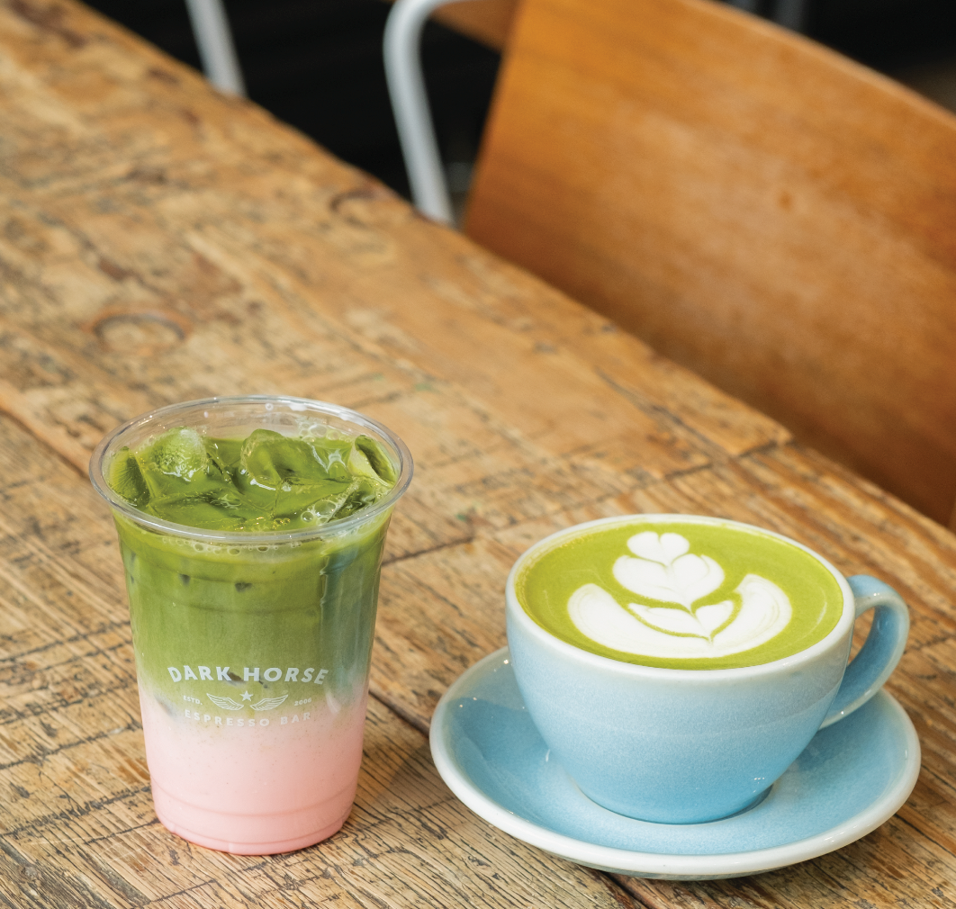 Coffee at Dark Horse Espresso Bar, specialty coffee shop in Toronto