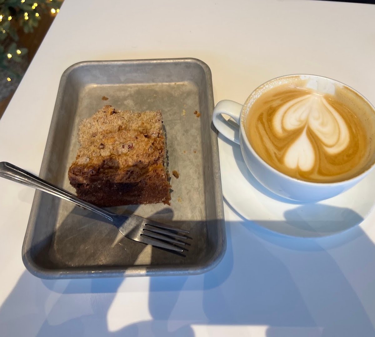 Coffee at First Avenue Coffee, specialty coffee shop in Spokane