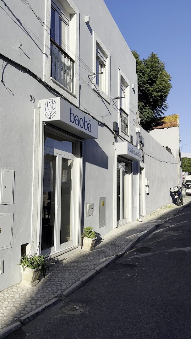 Storefront of Baobá Specialty Coffee Roasters | Marvila, specialty coffee shop in Lisbon