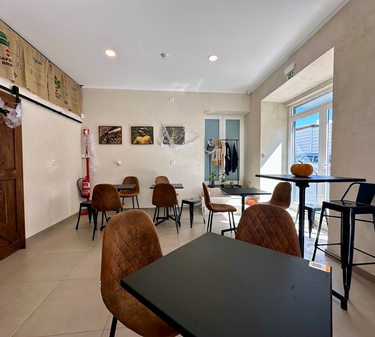 Interior of Baobá Specialty Coffee Roasters | Marvila, specialty coffee shop in Lisbon