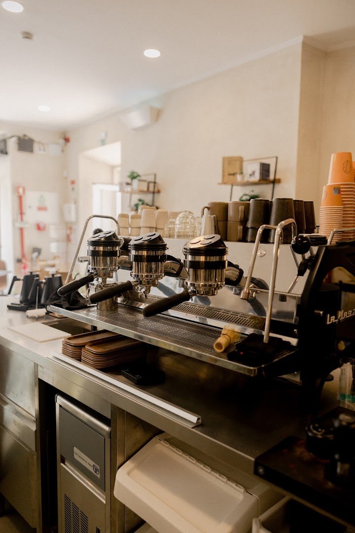 Interior of Baobá Specialty Coffee Roasters | Marvila, specialty coffee shop in Lisbon