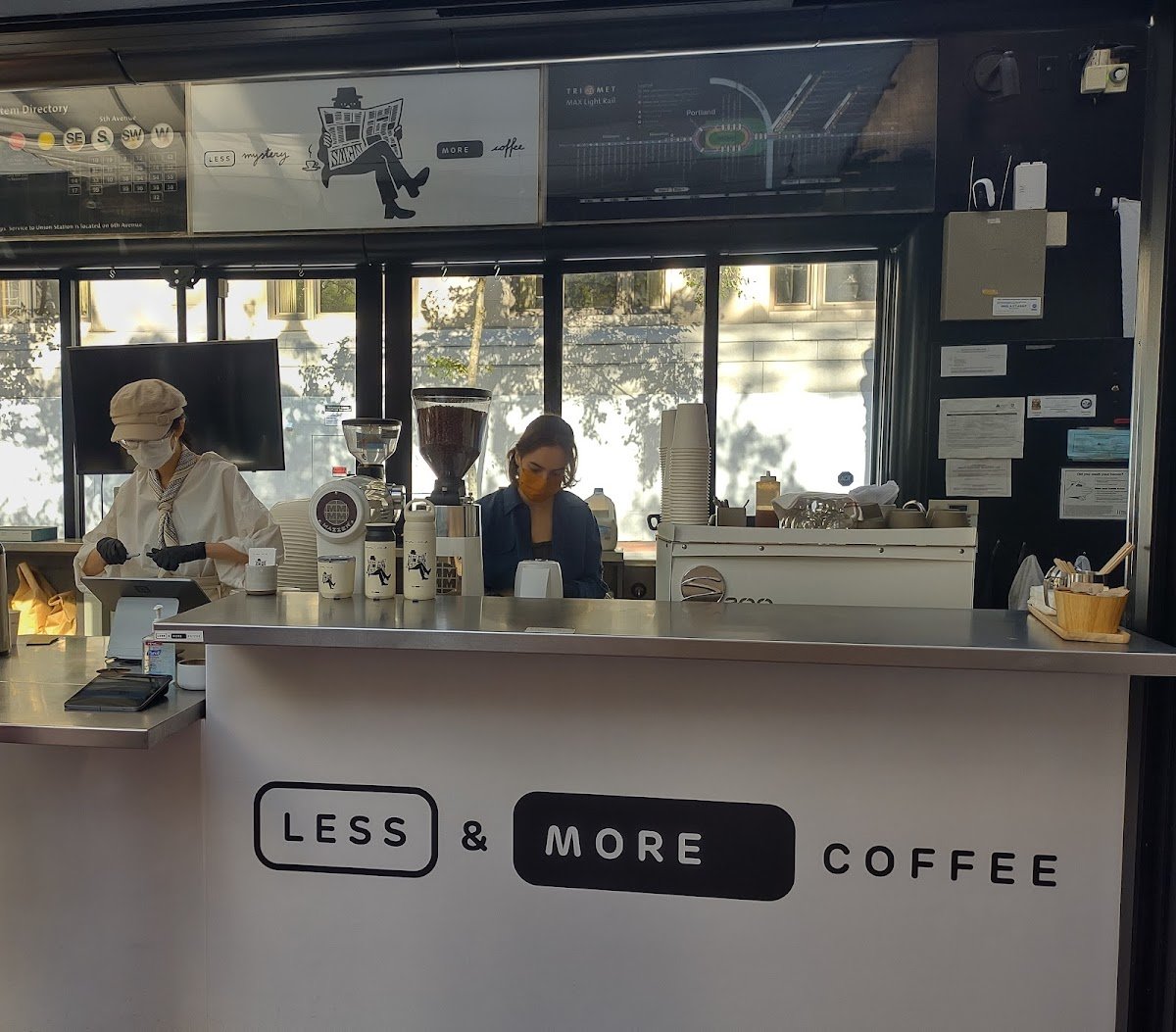 Less and more coffee specialty coffee shop in Portland - photo 6