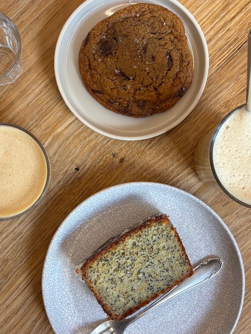 Coffee at Solo bakery, specialty coffee shop in Prague