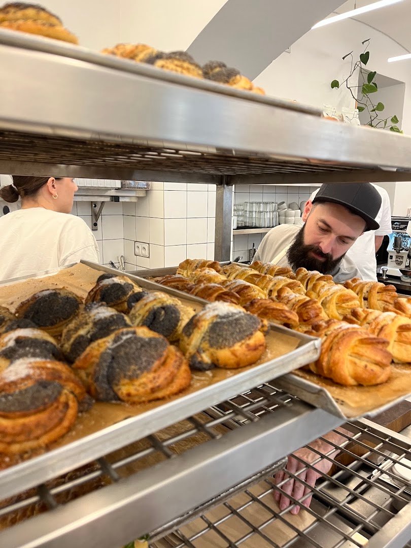 Food at Solo bakery, specialty coffee shop in Prague