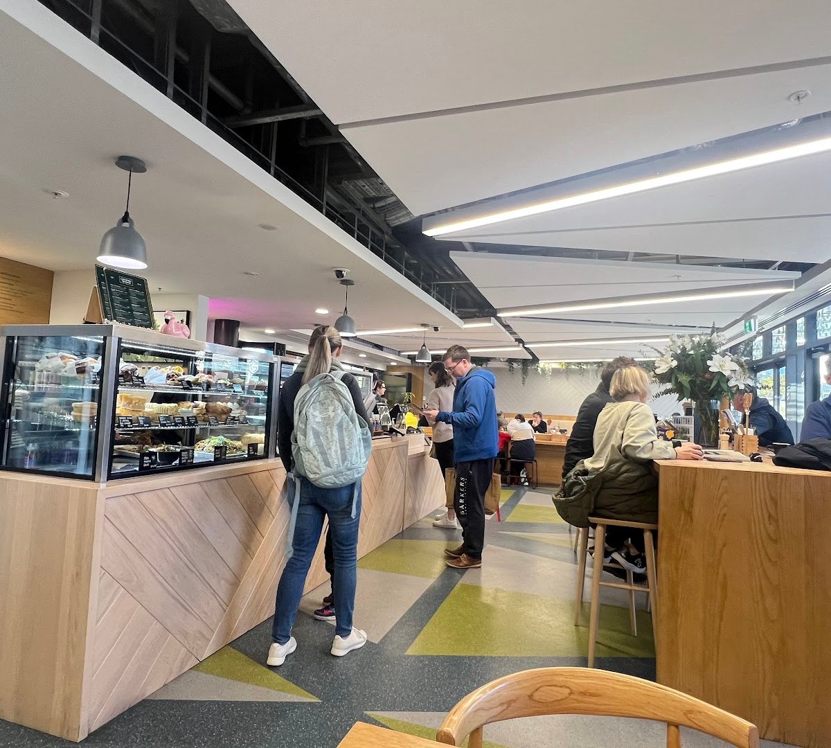 Interior of Common Ground Cafe, specialty coffee shop in Wellington