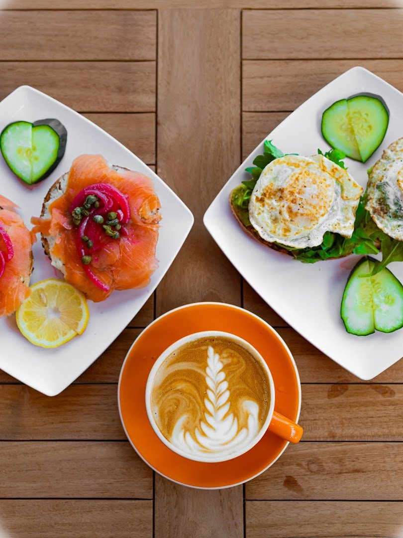 Coffee at Achilles Coffee Roasters Gaslamp, specialty coffee shop in San Diego