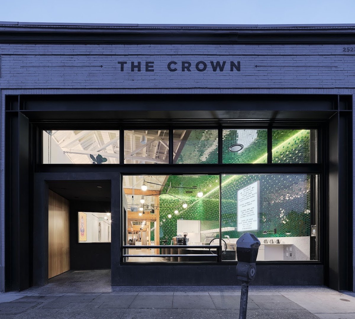 Storefront of The Crown: Royal Coffee Lab & Tasting Room, specialty coffee shop in Oakland
