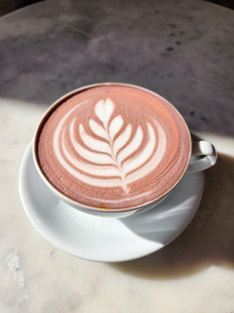 Coffee at Phalcha Coffee, specialty coffee shop in Louisville