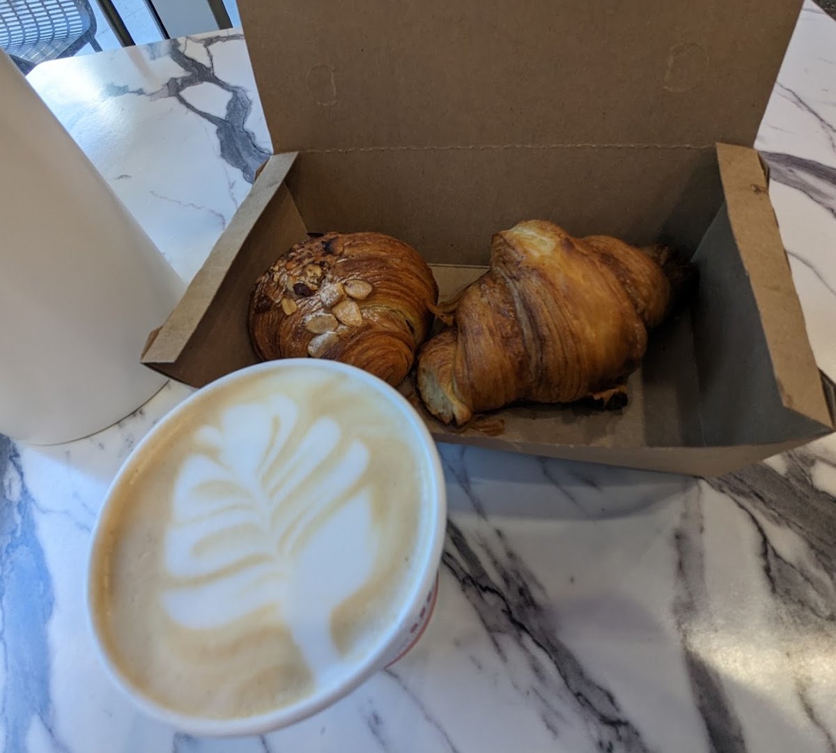 Coffee at Nirvana Soul Coffee, specialty coffee shop in San Jose