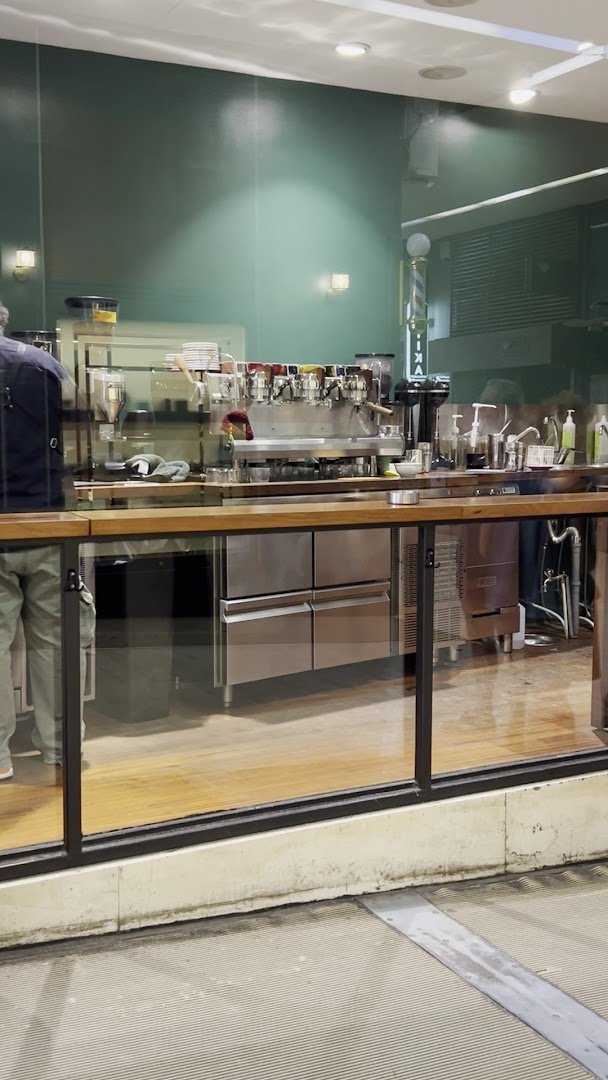 Interior of KAYA, specialty coffee shop in Athens