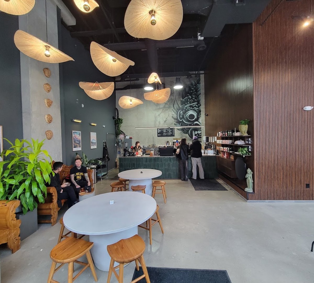 Interior of Highly Likely Coffee, specialty coffee shop in Toronto