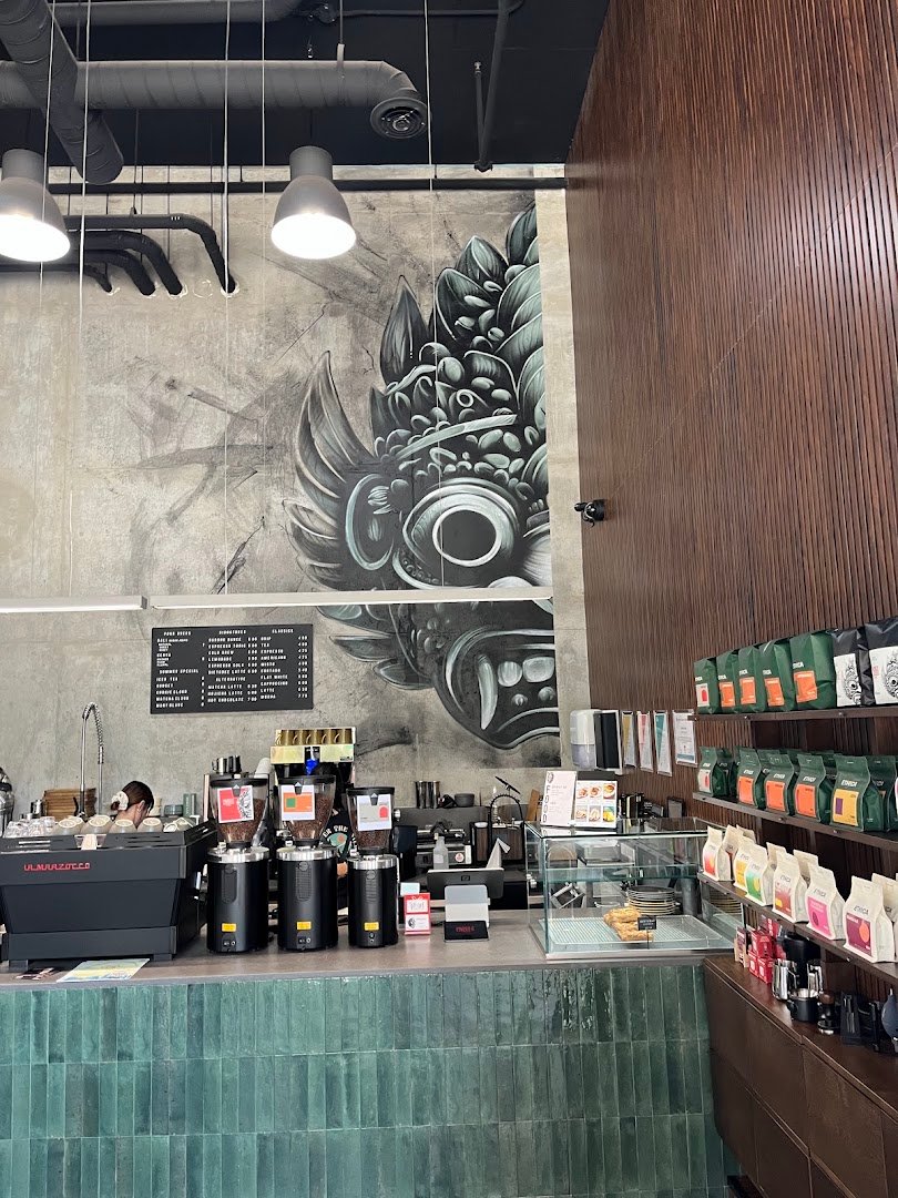 Interior of Highly Likely Coffee, specialty coffee shop in Toronto