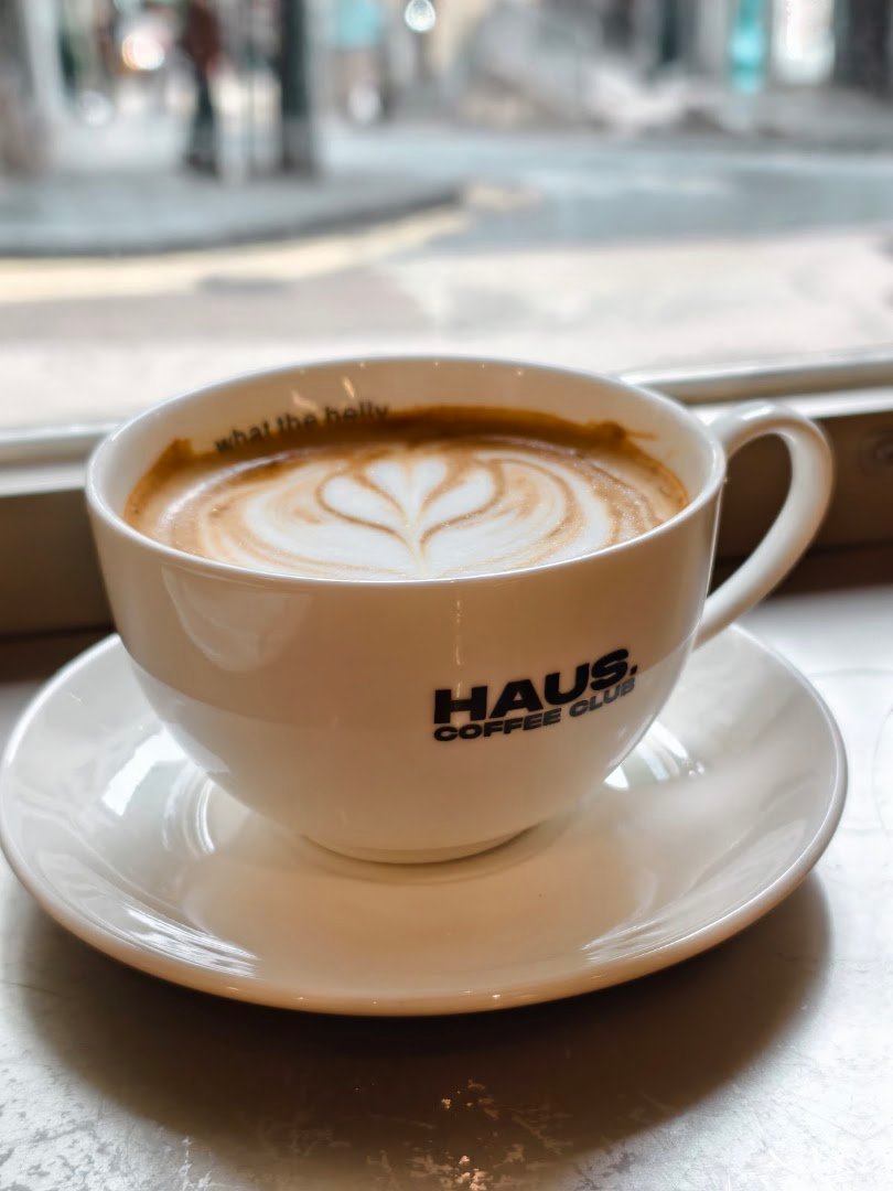 Coffee at Haus Coffee Club, specialty coffee shop in Hong Kong