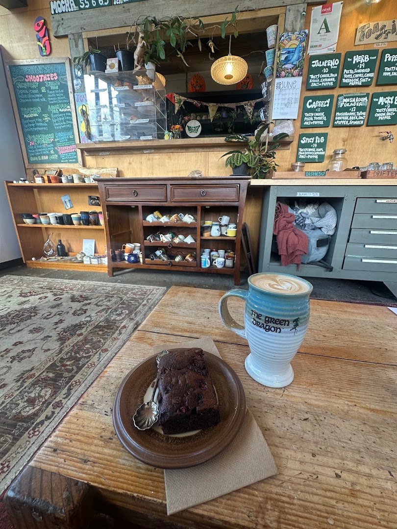 Interior of Drifter Coffee, specialty coffee shop in Auckland